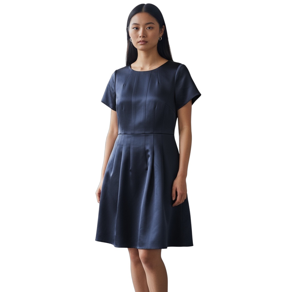 Brooks Brothers Sateen Dress Sz 12